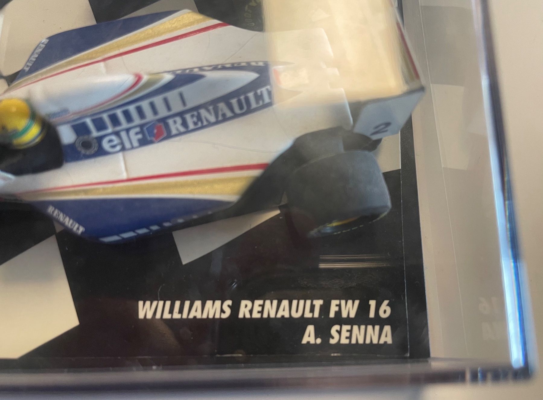 Minichamps Modellini d'auto: SENNA Williams Renault FW 16 – Usato da Le Landeron venduto da Gianns46 1