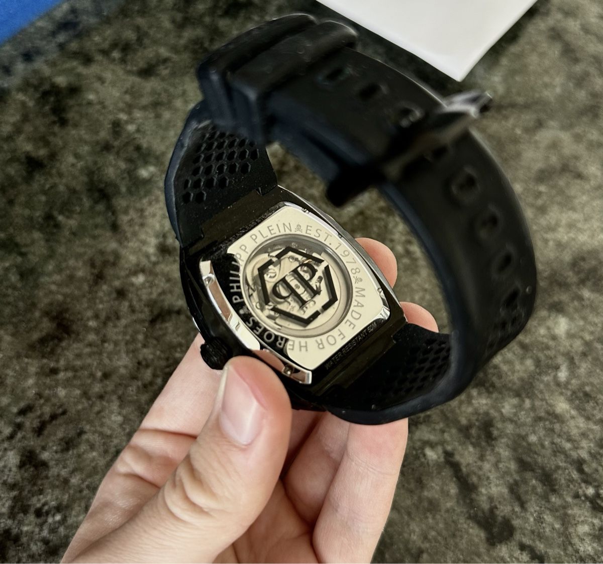 Philipp Plein Orologi: Phillip Plein Skeleton Uhr - Full Set – Usato da Horgen venduto da cec_6ylq 2