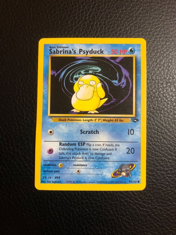 Gym Challenge Sabrina’s Psyduck 99/132 Ab 1 | Kaufen auf Ricardo