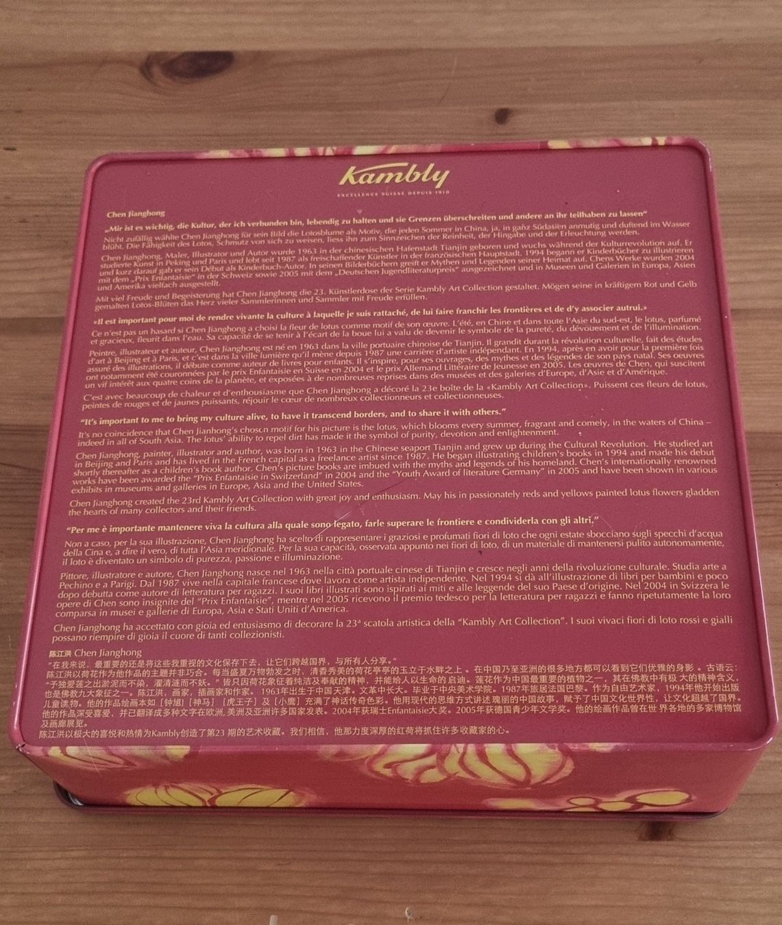 Contenitori & Simili: Keksdose Kambly Special Edition Dose Blechdose – Usato da Affoltern am Albis venduto da thingsANDthings 4
