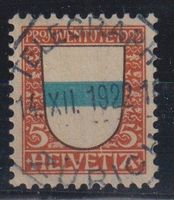 24x) Pro Juventute J21, Stempel Telegraphe, sehe Scan