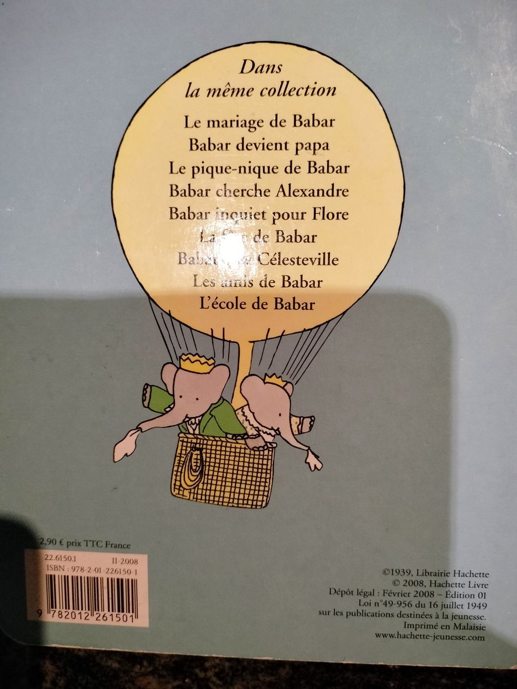 Bücher: Les amis de Babar édition Hachette dès 2 ans – Gebraucht aus Cortaillod von rozinna 1