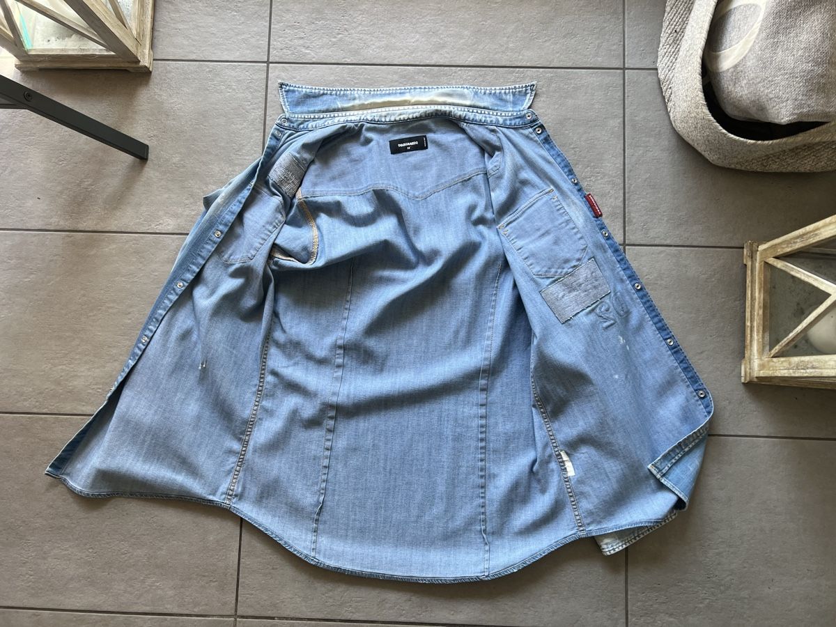Dsquared2 Chemises: Dsquared2 D2 camicia jeans uomo 50 – D'occasion à Mendrisio par fly_9wzx 3