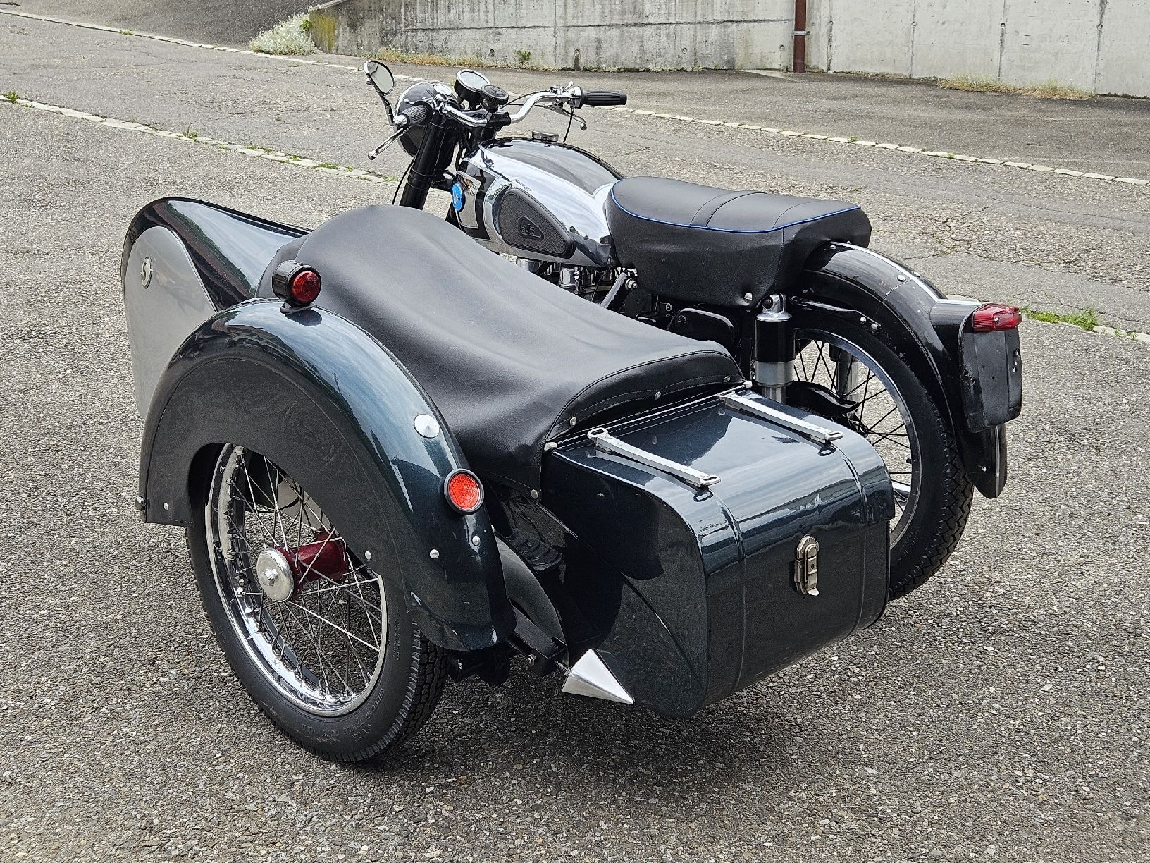 Sidecar: Seitenwagen AJS M20 500 Twin – Usato da Stettlen venduto da commo-ma 1