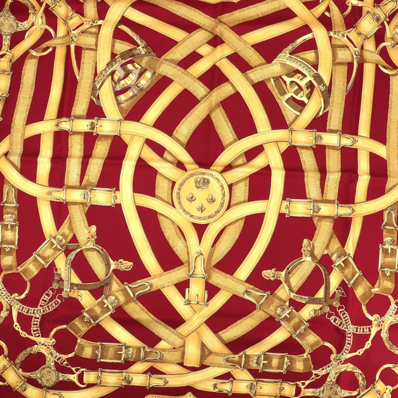 Hermès Foulards, Tücher & Schals: Hermès Carré "Cavalcadour" – Gebraucht aus Binningen von Designerlabels 6