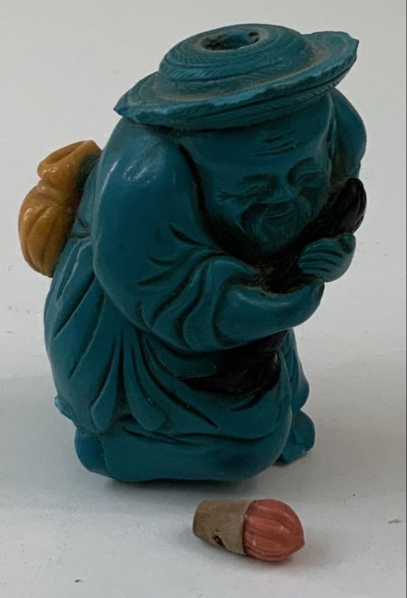 Figuren: Tabatière en forme de personnage bleu – Gebraucht aus rolle von Tontonjulot 4