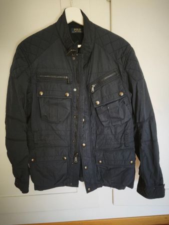 Polo Jacke blau Herren