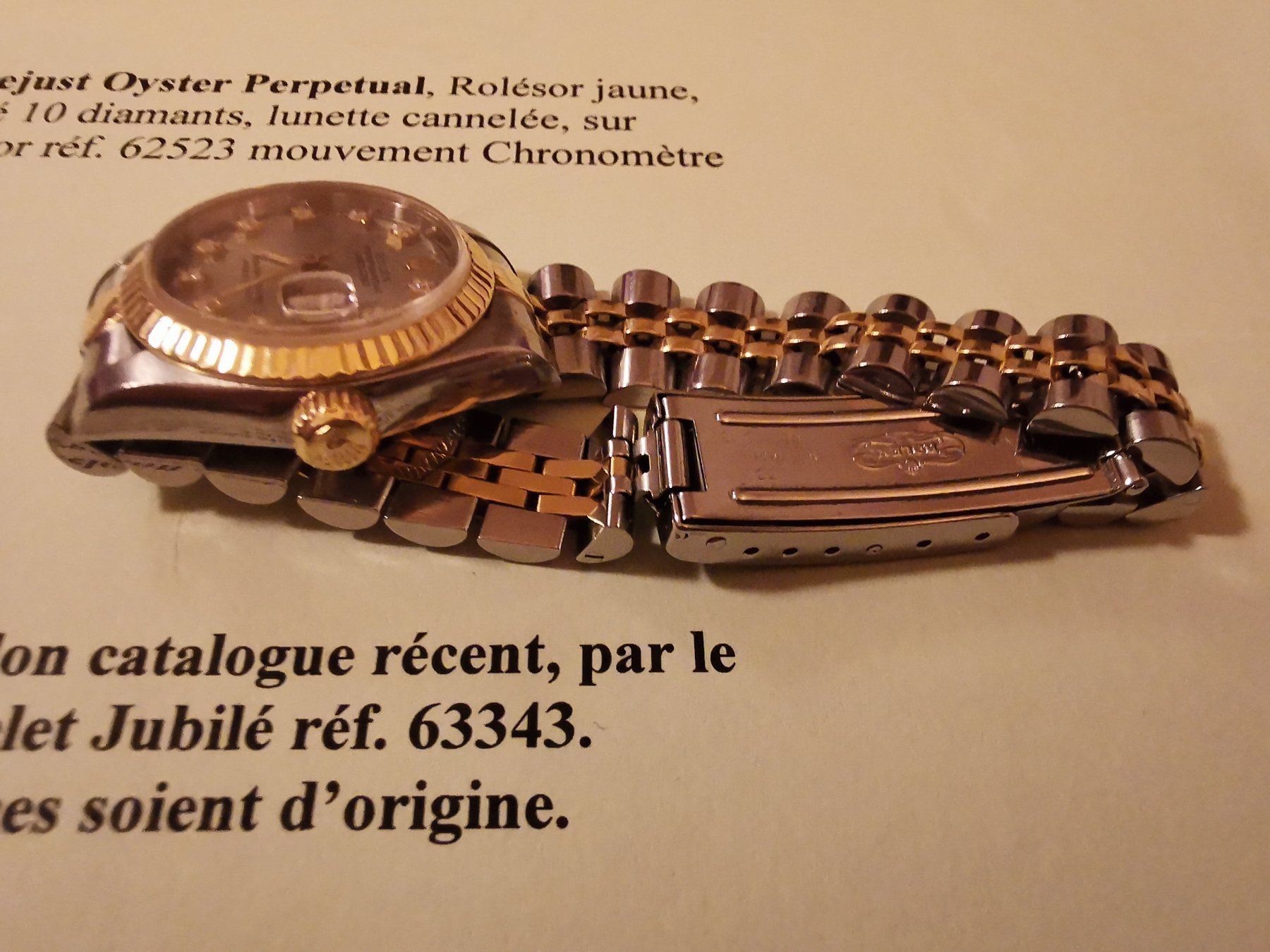 Rolex Orologi: Rolex Datejust Oyster Perpetual, diamants – Usato da Aïre venduto da charelgva 4