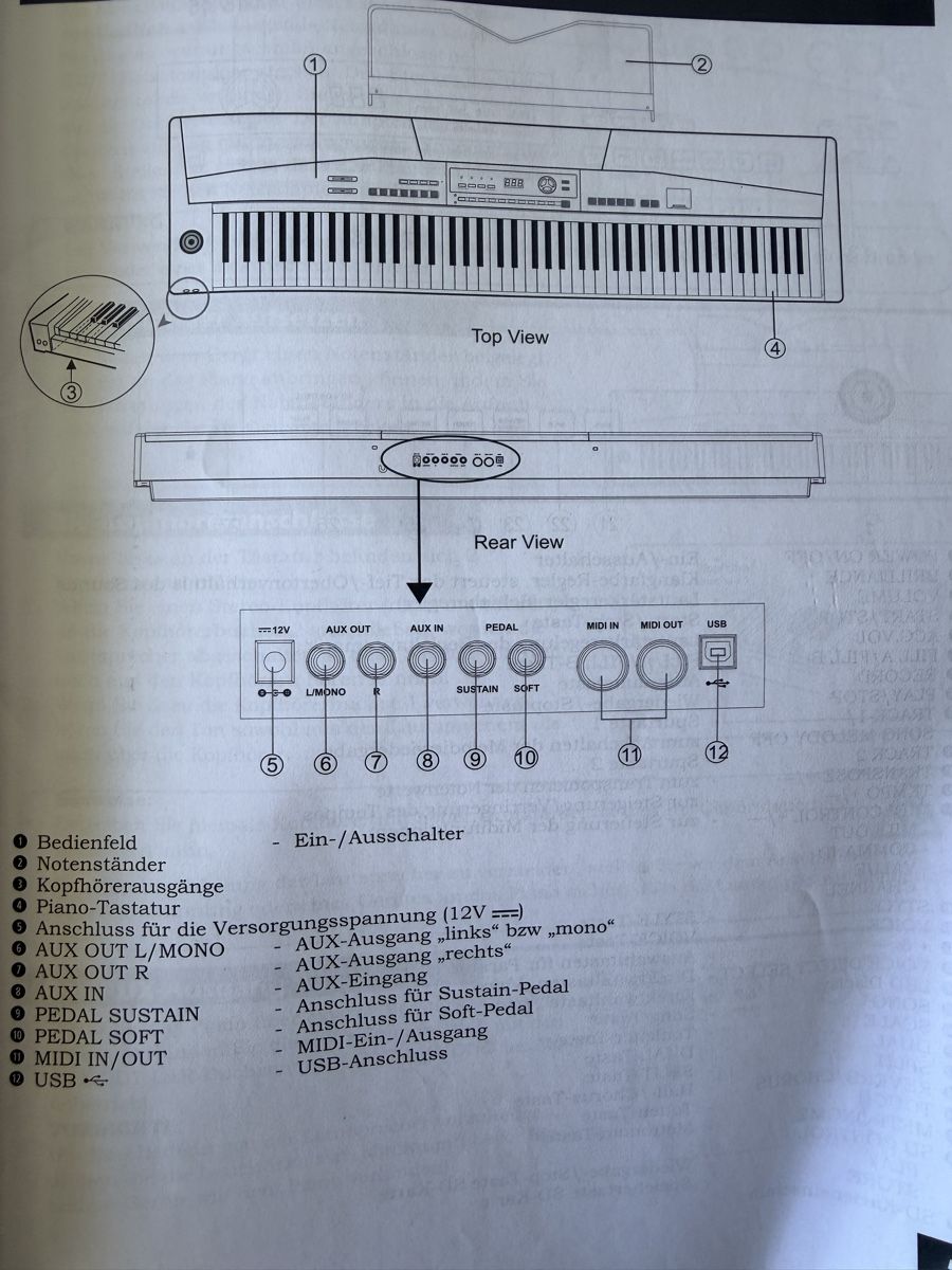 Strumenti musicali: E Piano Stage Piano SP 5100 – Usato da Weisslingen venduto da Ripcurl78 6