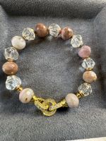 Armband mit Bergkristall und Opal