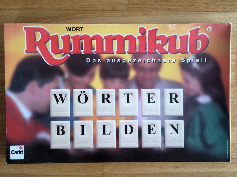 RUMMIKUB mit Wörtern, Buchstaben / Rummi Kub (Gebraucht) in Pfeffingen ...