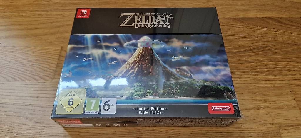 Nintendo Spiele: Zelda Links Awekening Limited Edition – Neu und originalverpackt aus Wittenbach von wompf