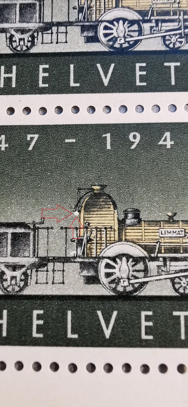 Tutti i francobolli: 1947* Mit Abart – Nuovo (secondo la descrizione) da Aadorf venduto da Chnorli-Furz 2