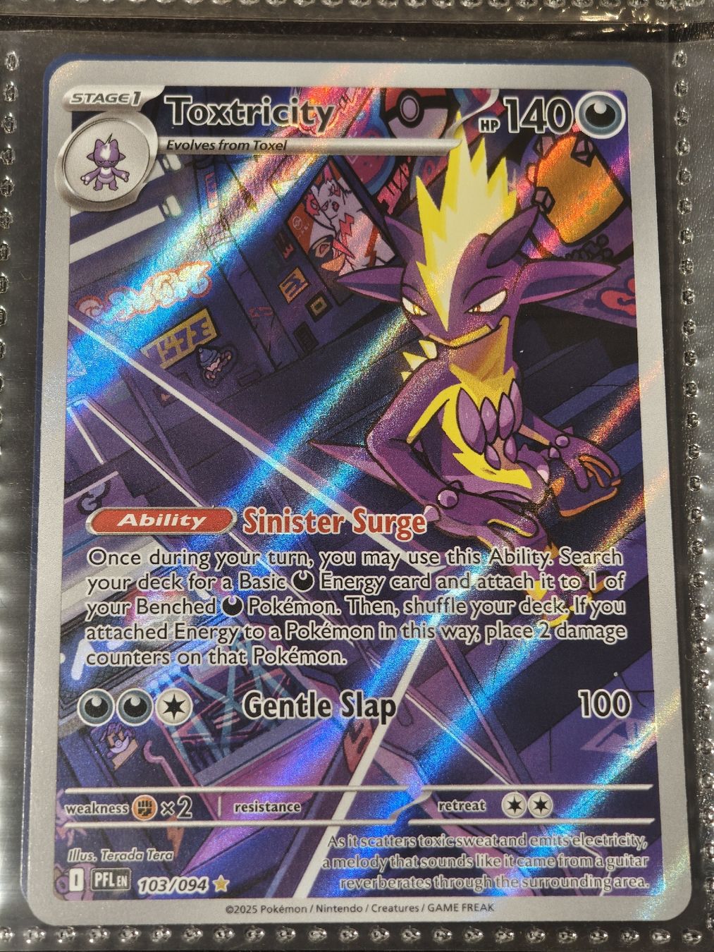 Pokémon Carte collezionabili: Toxtricity 103/094 EN – Nuovo (secondo la descrizione) da Therwil venduto da Cordachu_Trade