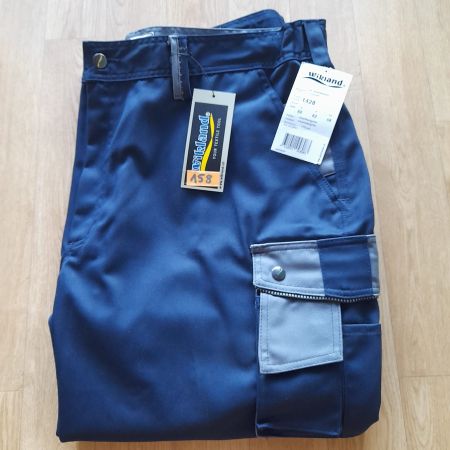 Arbeitshose Wikland NEU, Gr.56, marine/grau, Nr. 158