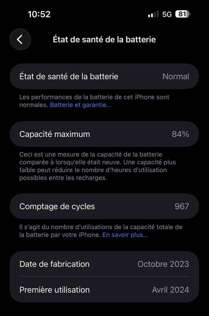 Apple Handys / Smartphones: iPhone 15 Plus 128 Go - Bleu – Gebraucht aus Morges von rclm 6