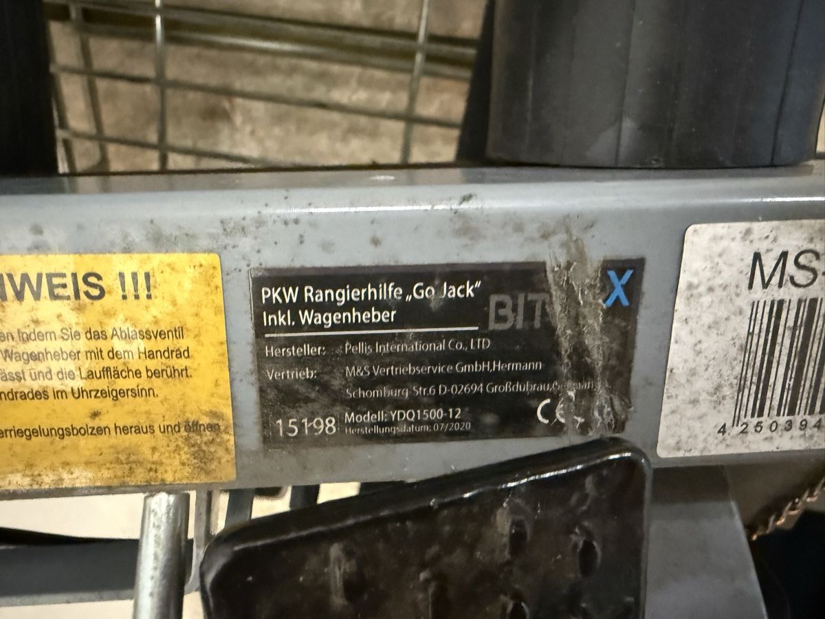 Tutti gli attrezzi: PKW Rangierhilfe – Usato da Bettlach venduto da mehr86 1