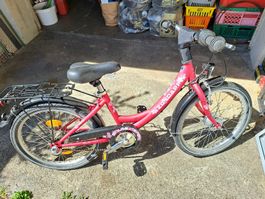 Zündapp Kinderfahrrad Pink 20 Zoll mit Ständer 