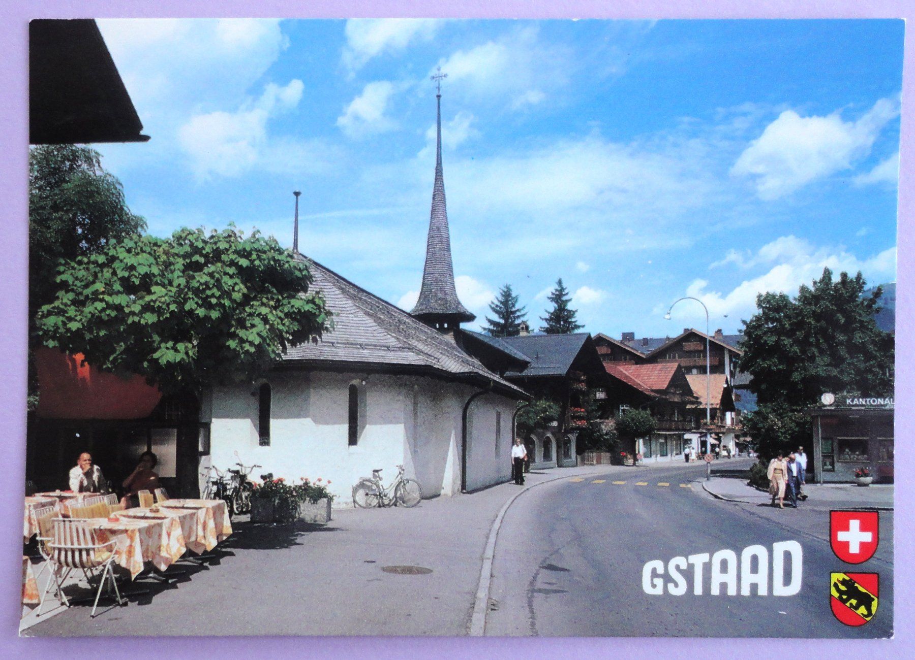 Cartoline postali: Gstaad 1050 m – Usato da Fétigny venduto da Billy2miny