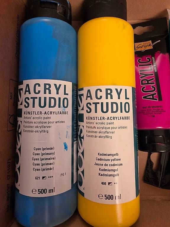Farben: Acrylfarben Occasion – Gebraucht aus Winterthur von Christinakim 1