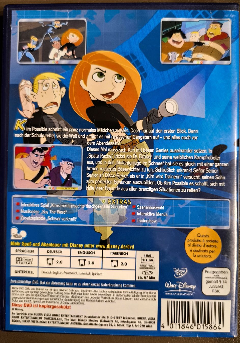 Alle DVDs: DVD Kim Possible – Gebraucht aus St.Erhard von himmelblau21 1