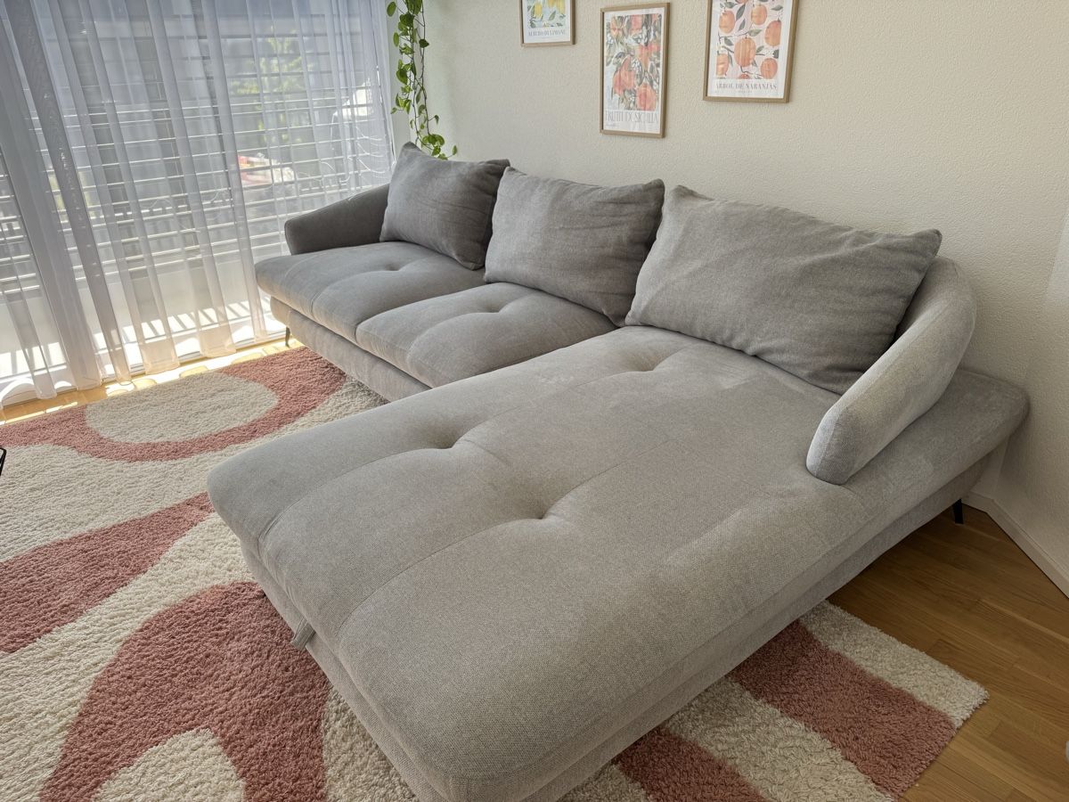 Sofas: Ecksofa grau - ausziehbar – Gebraucht aus Lenzburg von acmilan_17