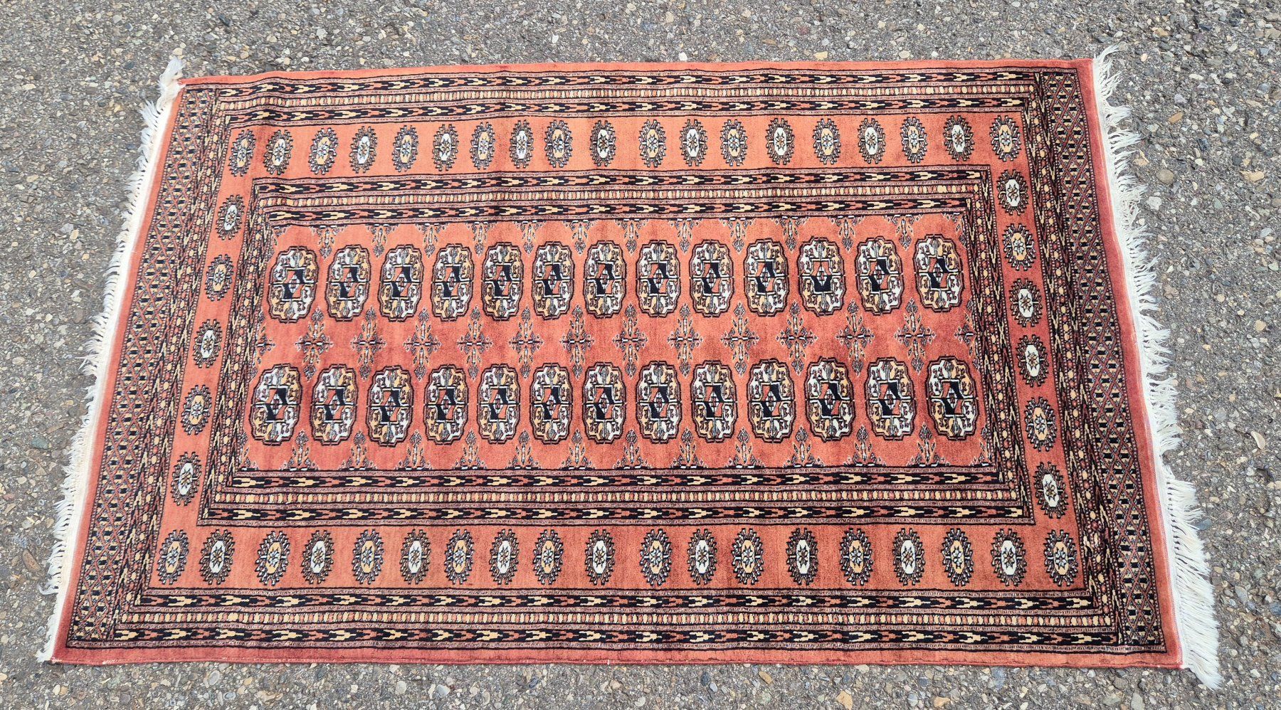 Decken: schöner Orientteppich 150 x 95 cm Pakistan oder Moriteppich – Gebraucht aus Neerach von SilliS