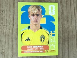 Panini FIFA World Cup 2026 Sticker Lucas Bergvall SWE 8