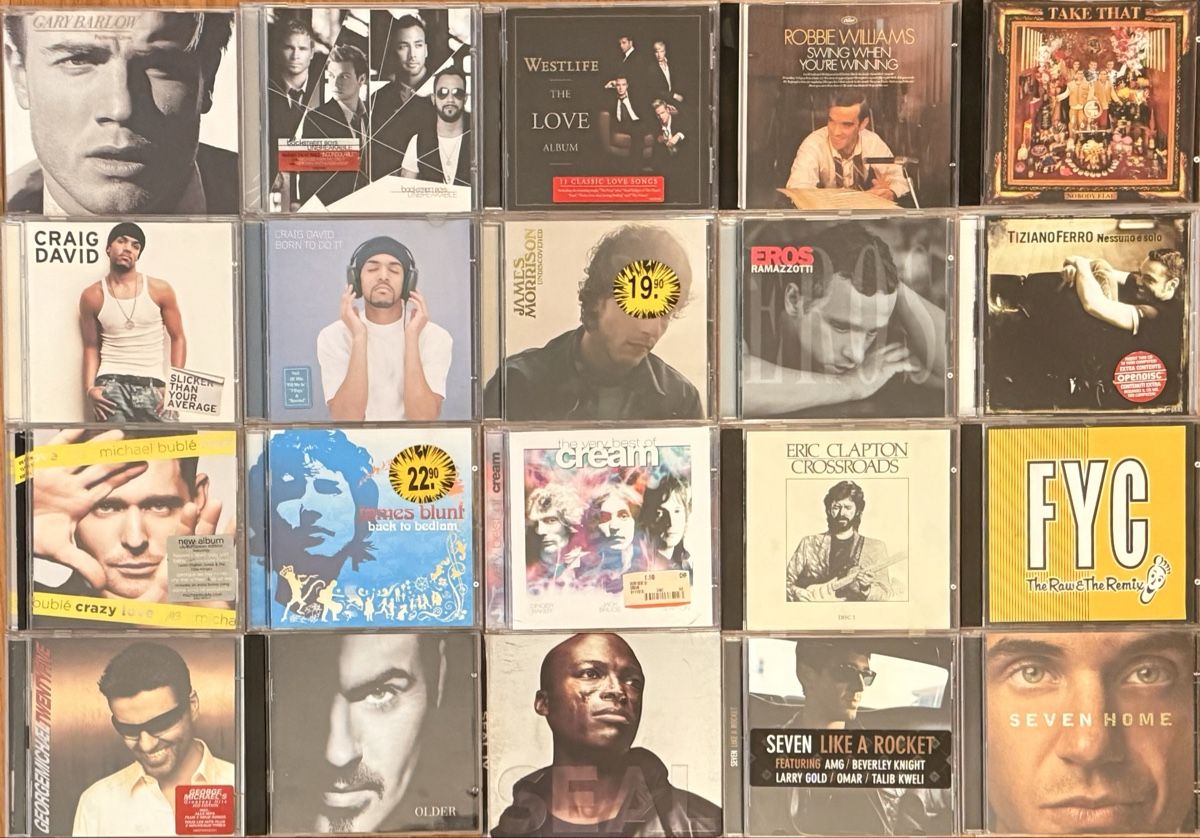 CD: 25 Stück Boygroup Pop Rock Soul Set CD Sammlung – Usato da Sursee venduto da Betlaze