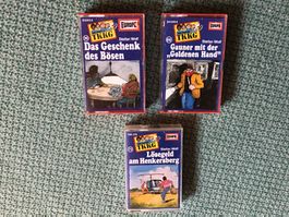 TKKG Kassetten - Das Geschenk des Bösen + 2 weitere!