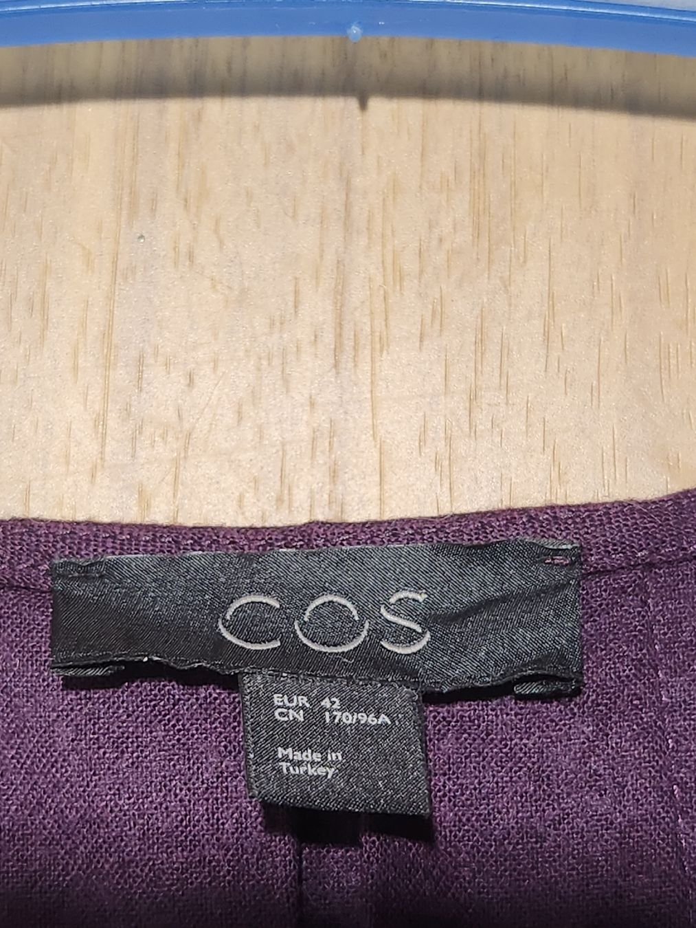 Cos Kleider: Robe COS Laine  prune taille 42 – Gebraucht aus Niedergösgen von Eva2410 7