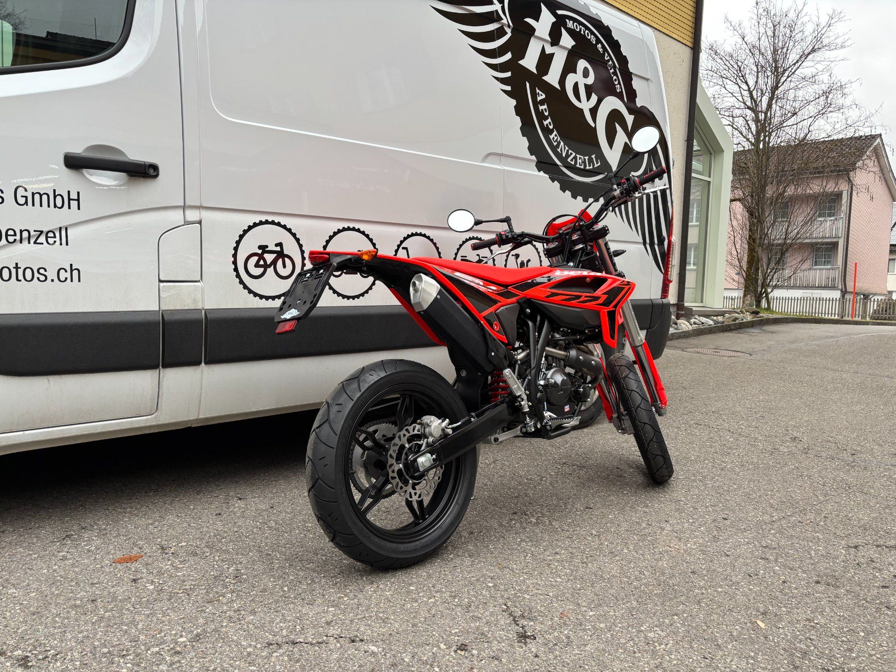 Beta Strada: BETA RR125i  MOTARD ROT  Neu – Nuovo (secondo la descrizione) da Appenzell venduto da hgmotos 2