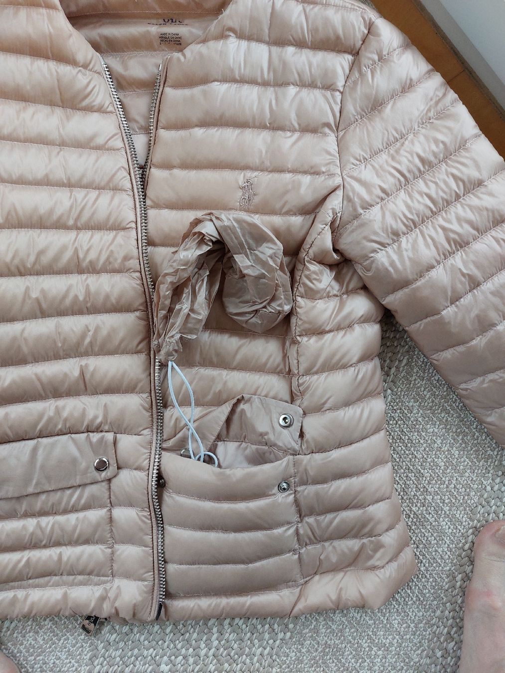 Ralph Lauren Jacken: Ralph Lauren Daunenjacke Lachs Gr. 38 – Gebraucht aus St. Gallen von ostschweiz123 2