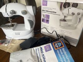 Easy Home Mini Nähmaschine 2 Geschwindigkeiten neu