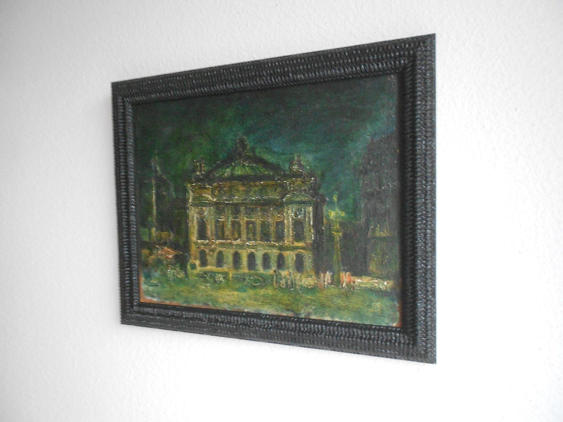Dipinti: L`Opera Garnier Paris um 1925/1930 Oelbild Impressionismus – Usato da Dübendorf venduto da ArtExpression 1