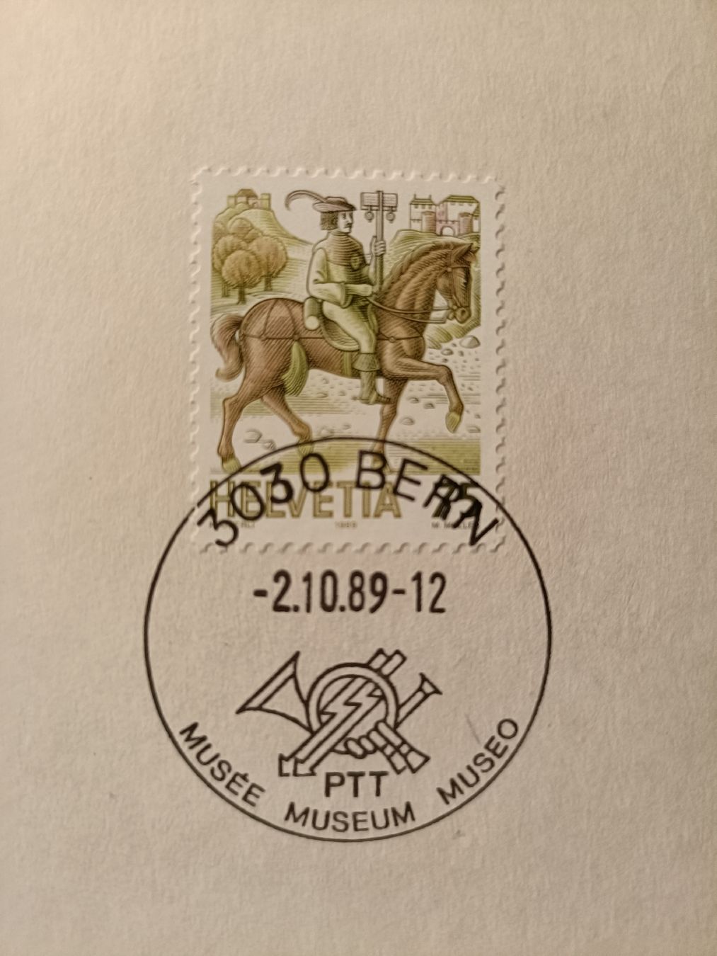 Alle Briefmarken: BRIEFMARKEN GESCHENK DER PTT 1976,88,89 – Gebraucht aus Sargans von Polifemo58 5