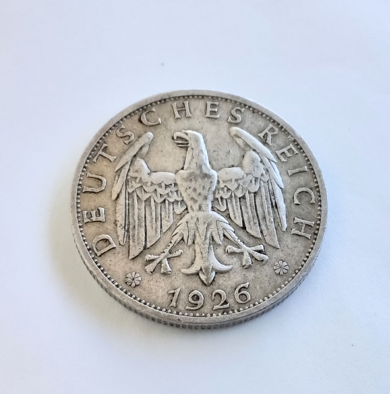 Tutti le monete: 2 Reichsmark 1926 E, sehr selten – Usato da Feldbach venduto da carlotta111 1