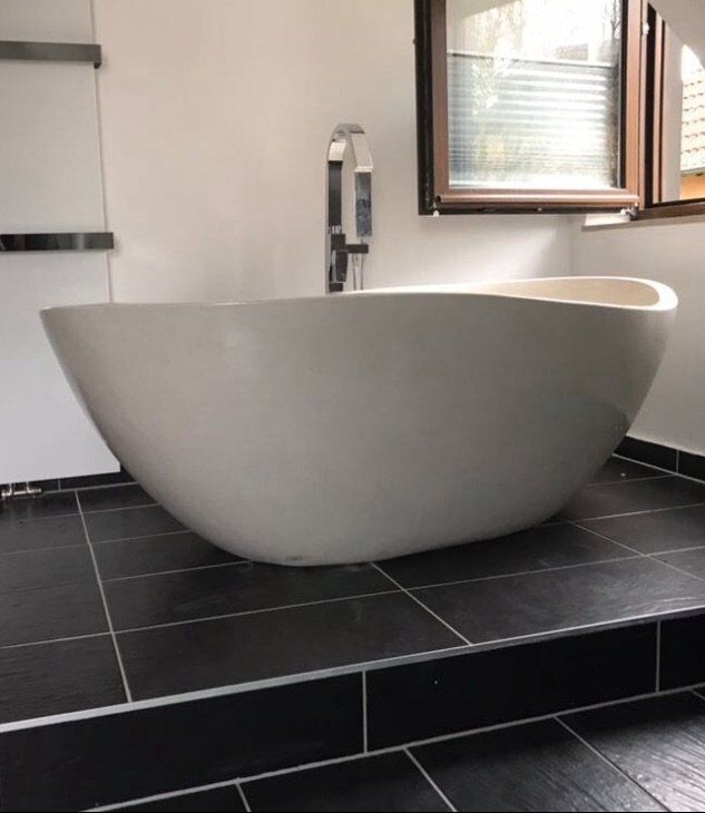 Badewannen: Badewanne Freistehend Wanne Terrazzo Stein – Neu und originalverpackt aus Daisendorf von Wohn-Kult 5