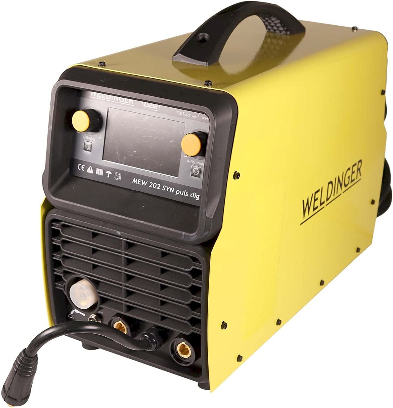 Löten & Schweissen: WELDINGER MEW 202 SYN puls dig 200A – Neu und originalverpackt aus Bottighofen von zaap