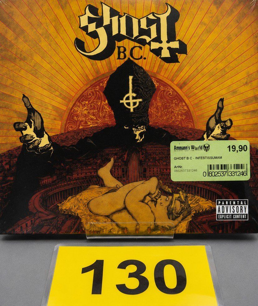 CDs: CD Ghost B.C. "Infestissumam", Nr. 130 – Neu und originalverpackt aus Kottwil von Crazyrolf