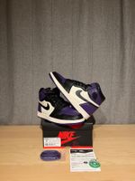 Jordan 1 Court Purple 1.0 US9.5 / EU 43