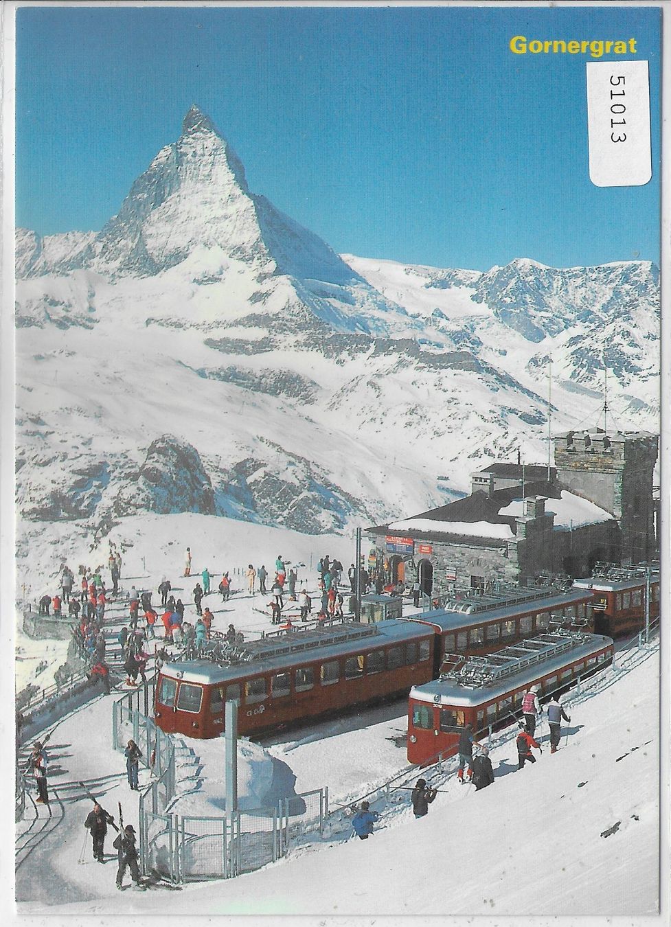 Ansichtskarten: Gornergrat - Bahnhof – Gebraucht aus Ettingen von Kartenplanet