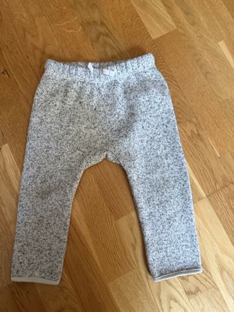 H&M Hose Baby Grösse 86 Melange Grau guter Zustand