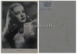 Linda Darnell (1923-1965) Schauspielerin - Autogramm