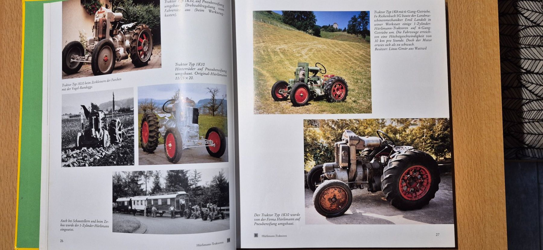 Hürlimann Trattori: Buch 75 Jahre Hürlimann Traktor – Usato da Egg SZ venduto da Bko1 2