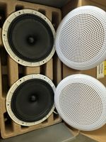 Fusion Lautsprecher Paar Weiss Durchmesser 6.5“