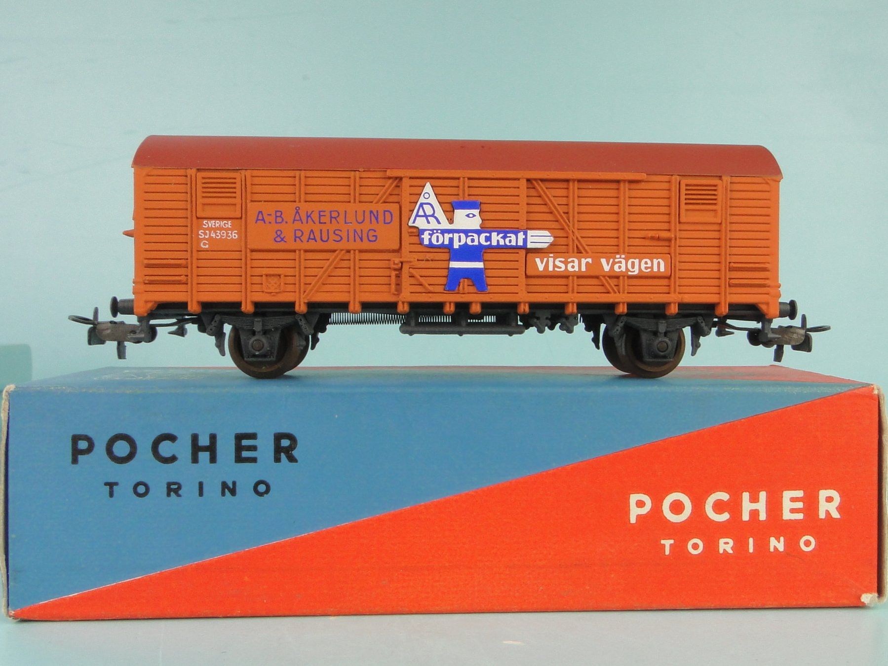 Pocher Modellini di ferrovie: POCHER H0 315 SJ Äkerlund – Usato da Bülach venduto da cann11 6