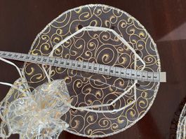 Organza - 30 Geschenkbeutel / Gastgeschenke Hochzeit, Taufe