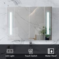 Spiegelschrank Badezimmer mit LED Beleuchtung 💦🫧