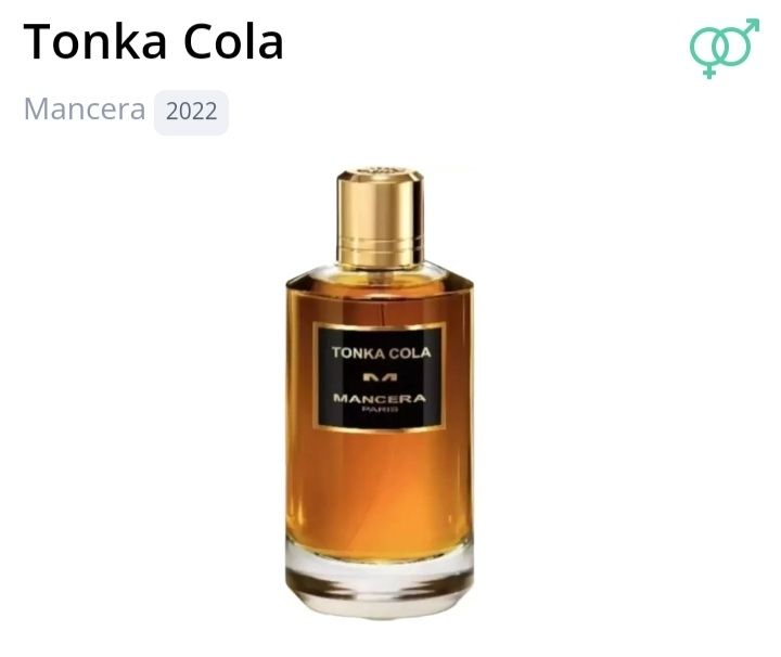 Profumi & Eau de Toilette: 2 ml TONKA COLA MANCERA ABFÜLLUNG – Nuovo (secondo la descrizione) da St. Gallen venduto da CaliSunshine 1